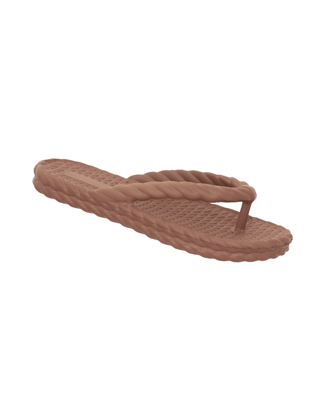 Brown Braid Chinelo Feminino