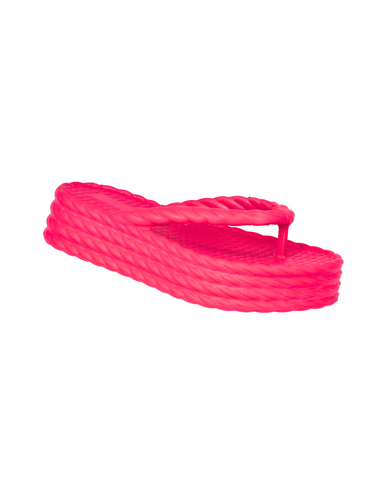 Pink Four Braid Sandália Plataforma Feminino