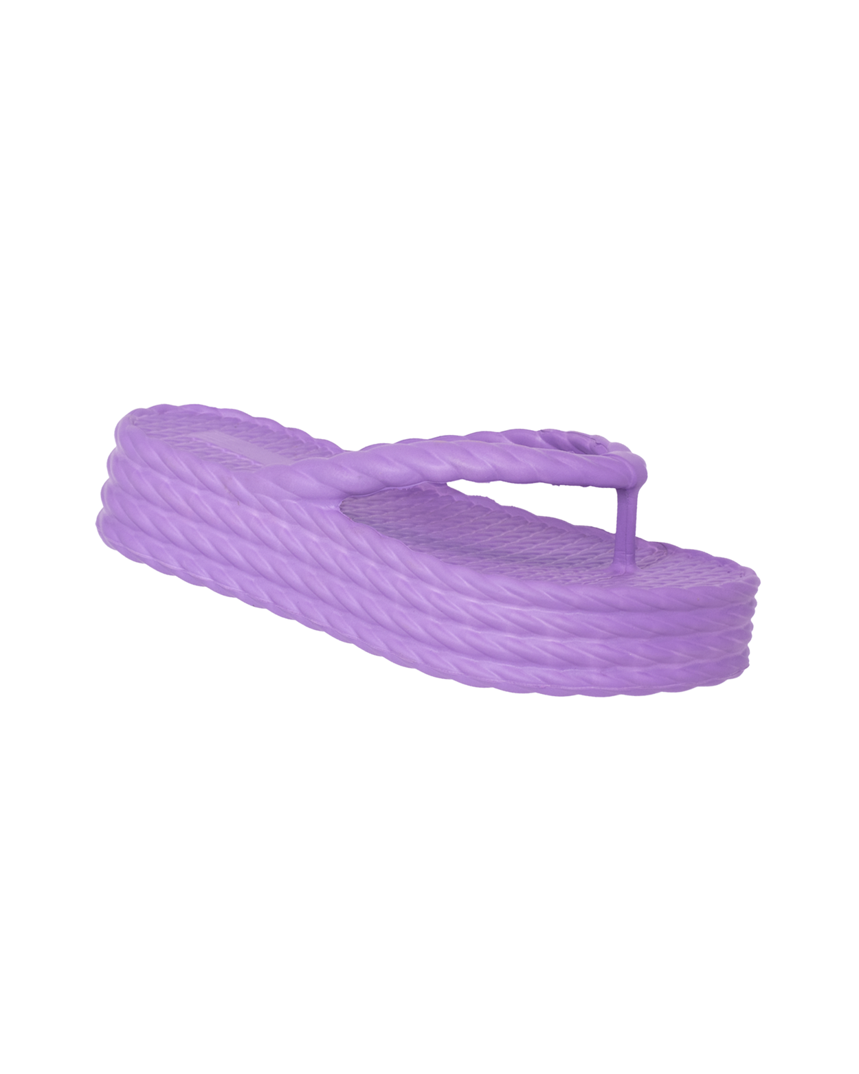 Purple Four Braid Sandália Plataforma Feminino