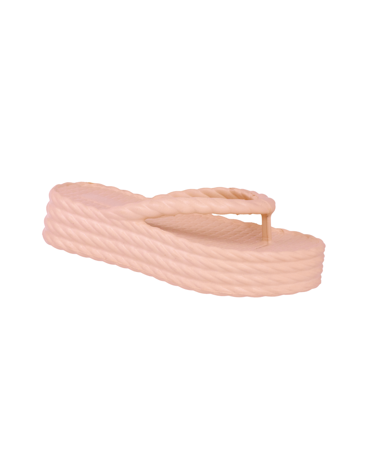 Cream Four Braid Sandália Plataforma Feminino