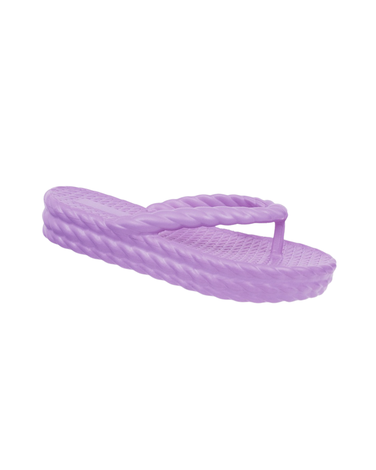 Purple Three Braid Sandália Plataforma Feminino