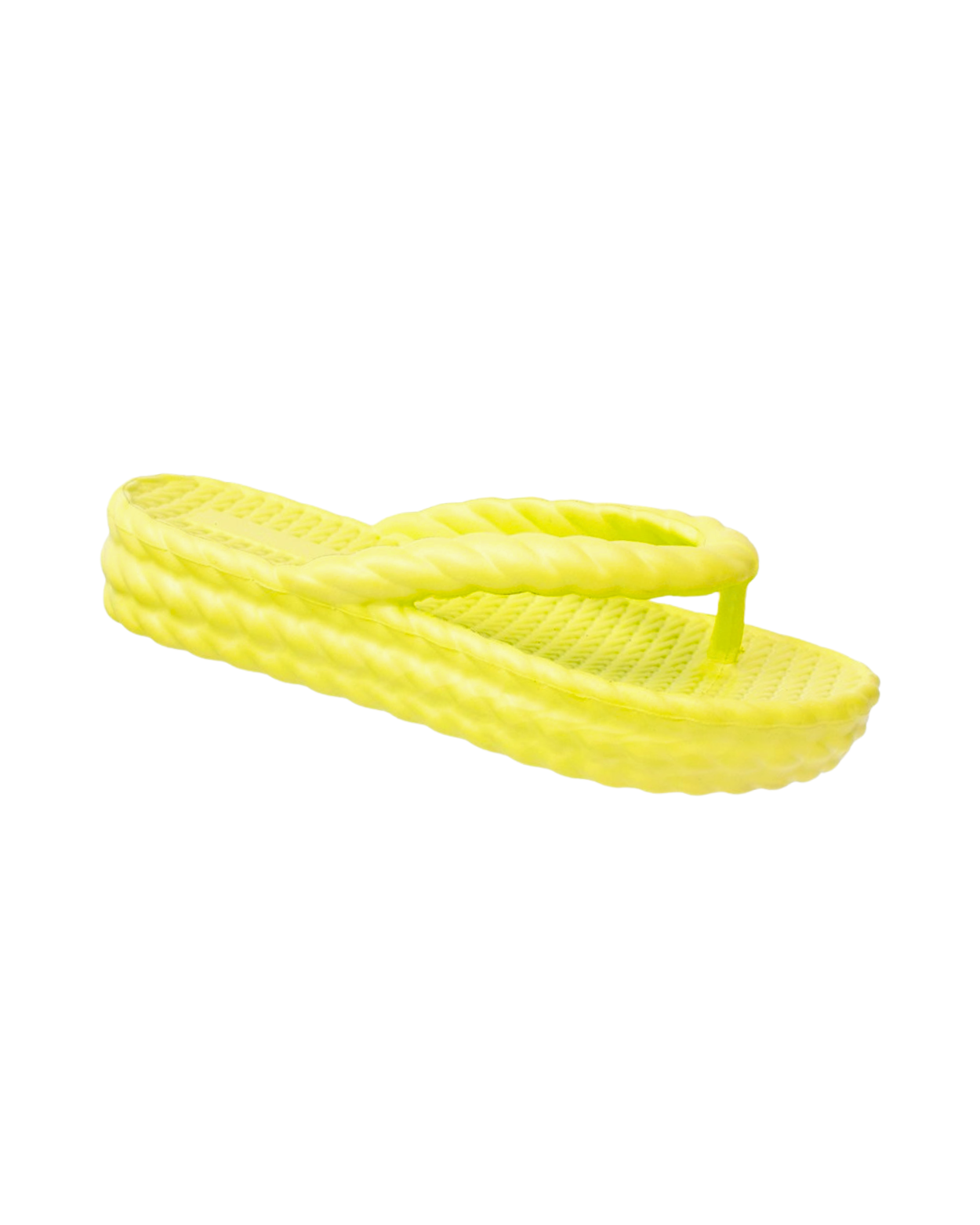 Lime Three Braid Sandália Plataforma Feminino