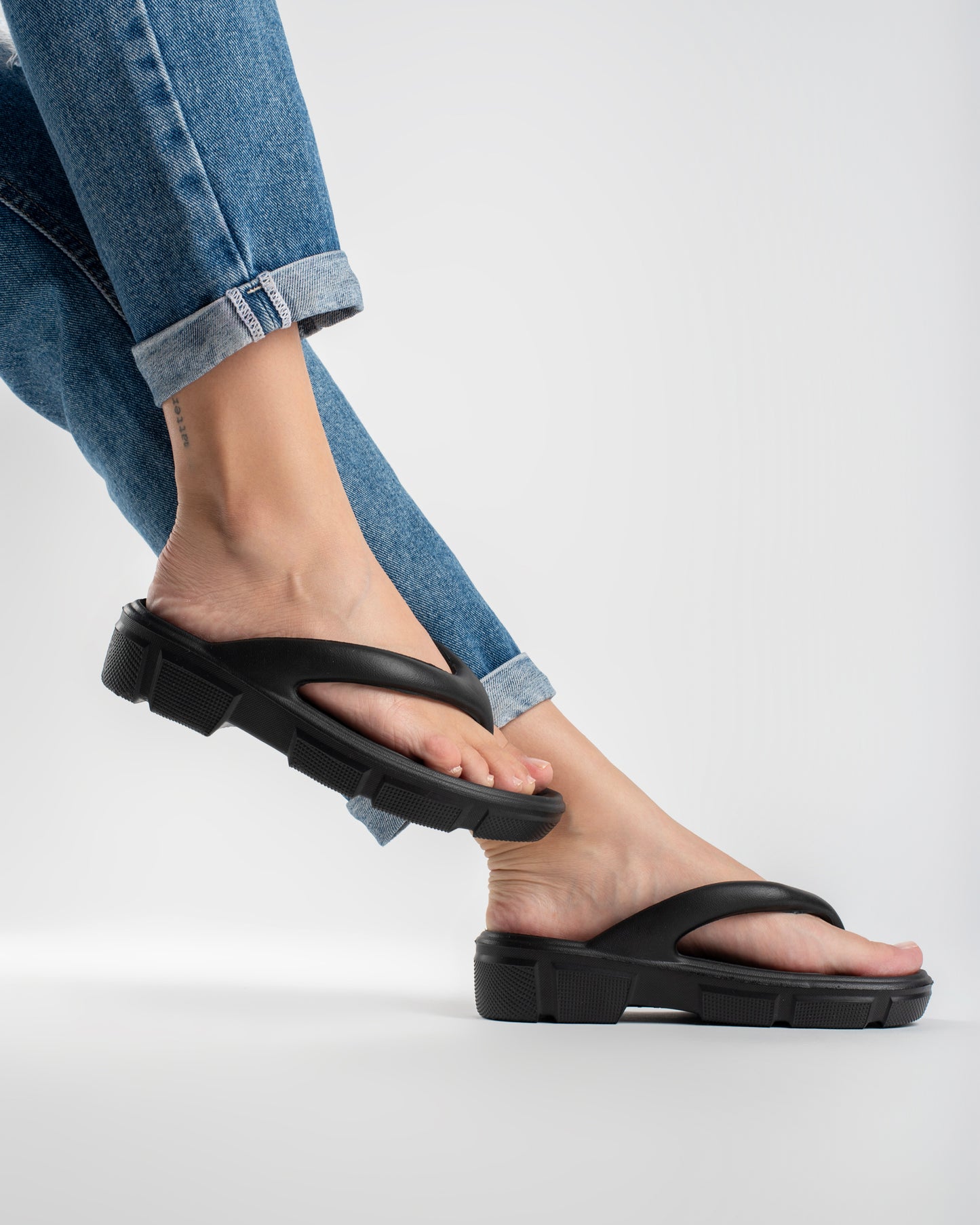Black Cushion Tamanco Feminino
