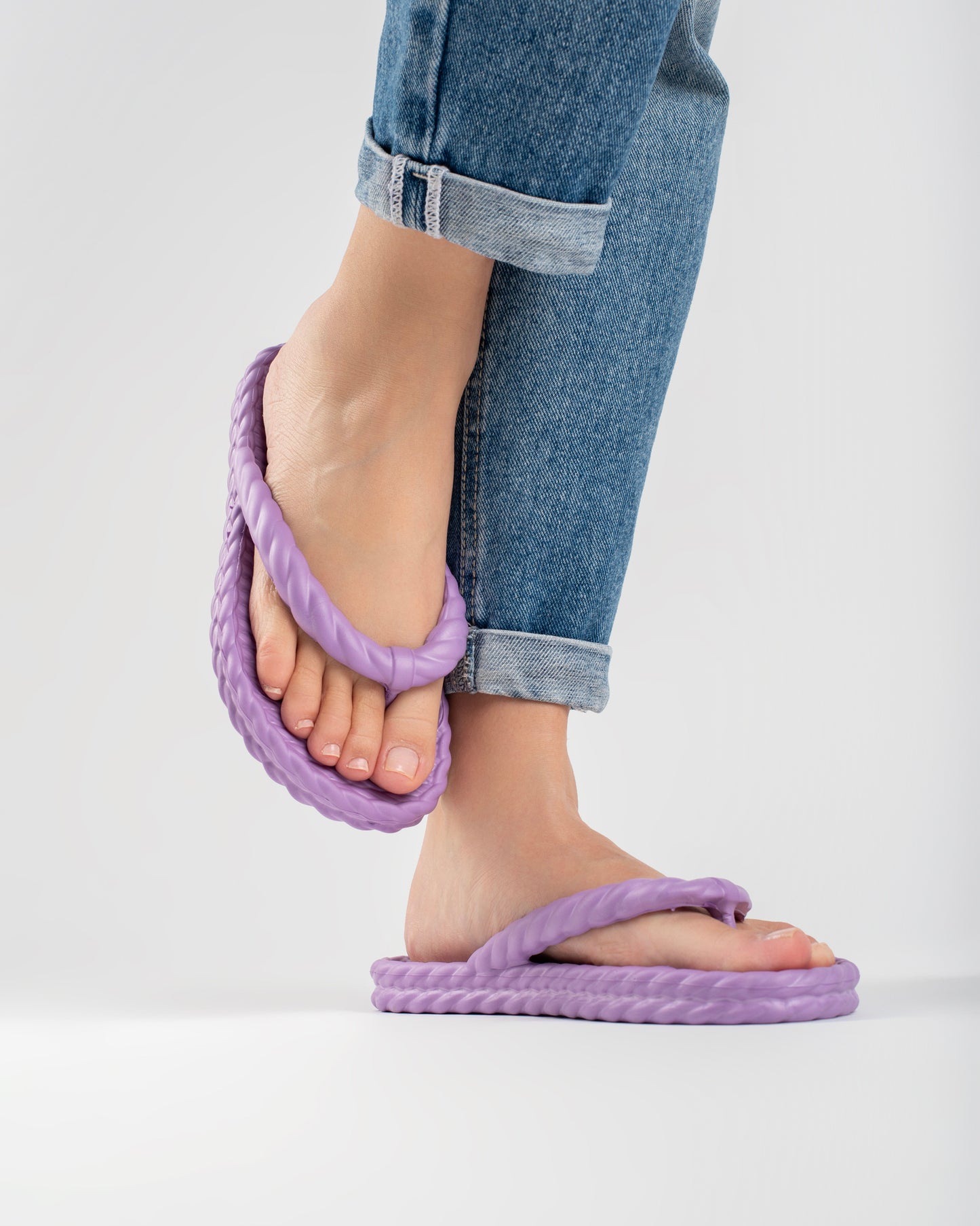 Purple Braid Chinelo Feminino