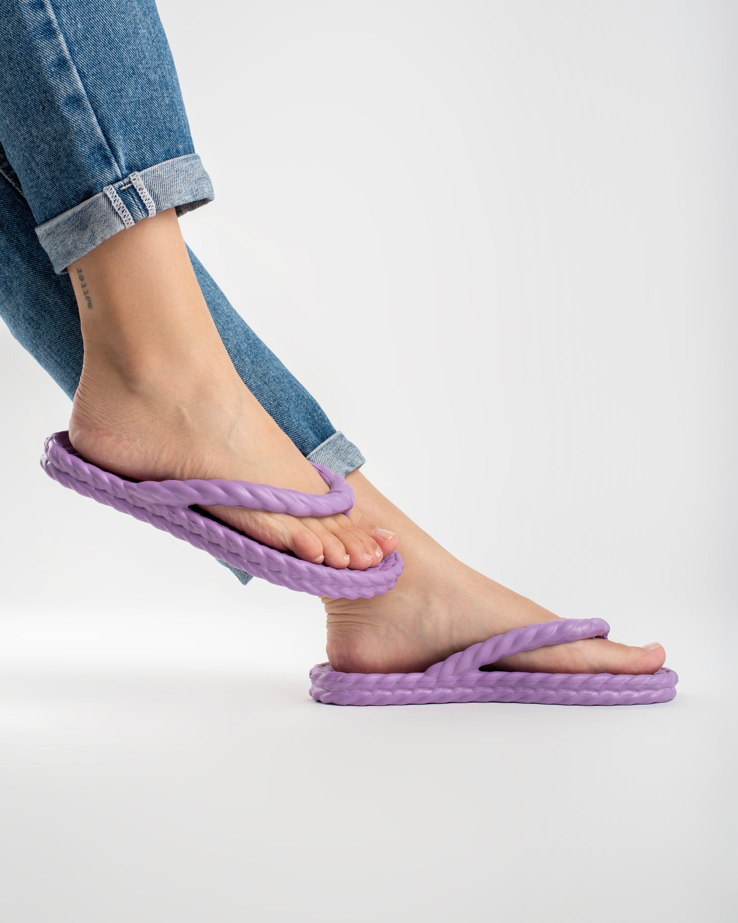 Purple Braid Chinelo Feminino