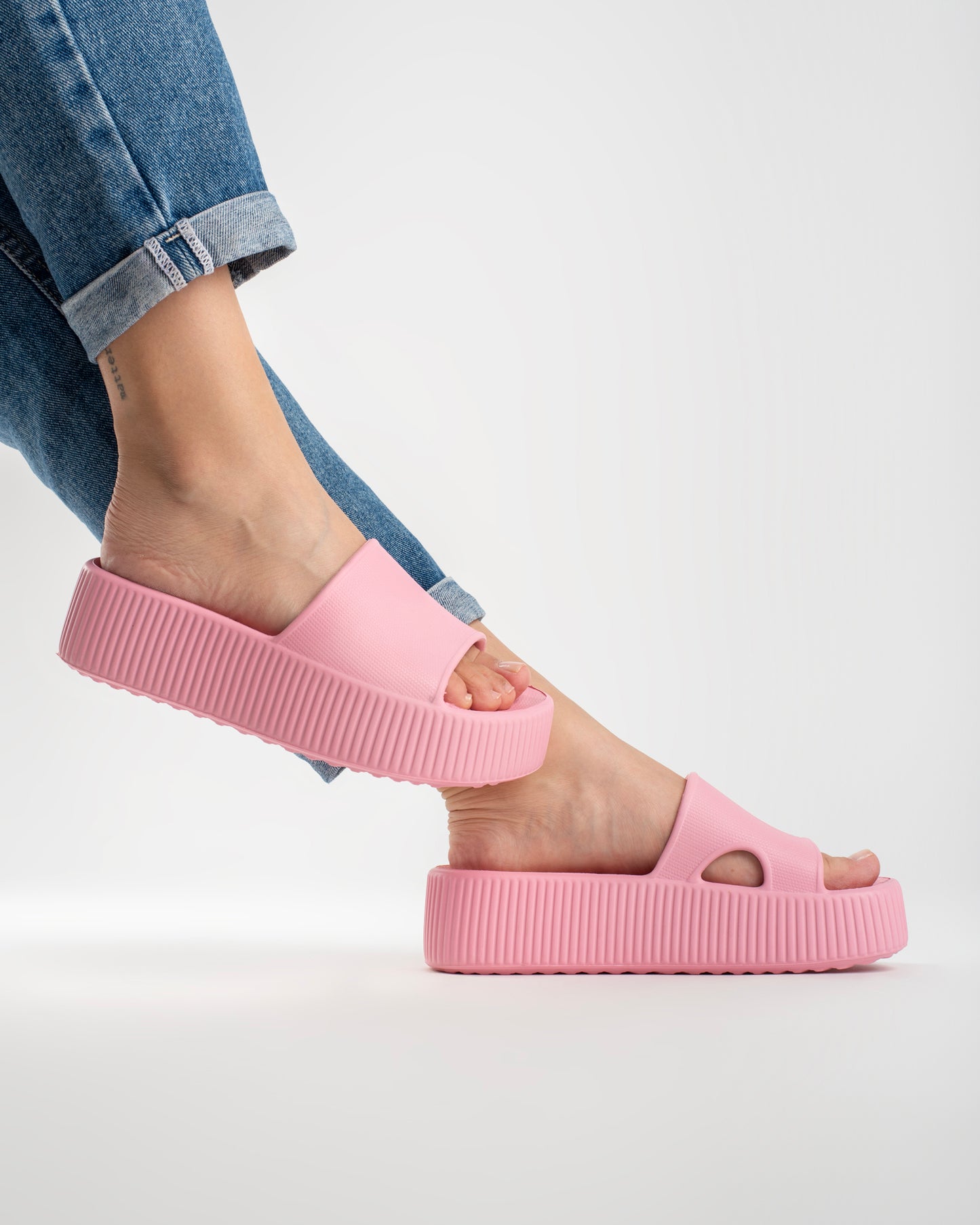 Baby Pink Pillow Chinelo Slide Tamanco Feminino
