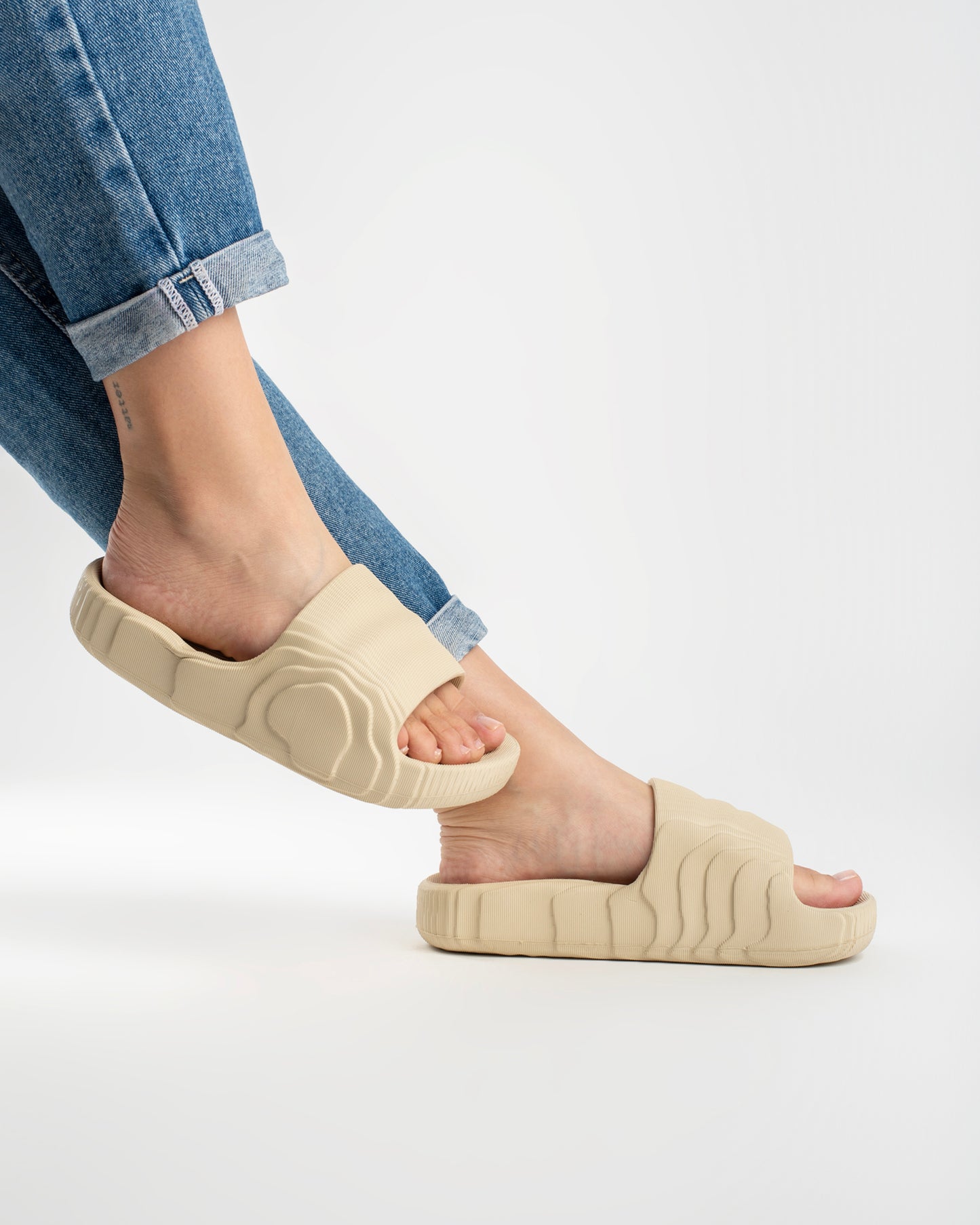 Cream 3D Chinelo Slide Feminino