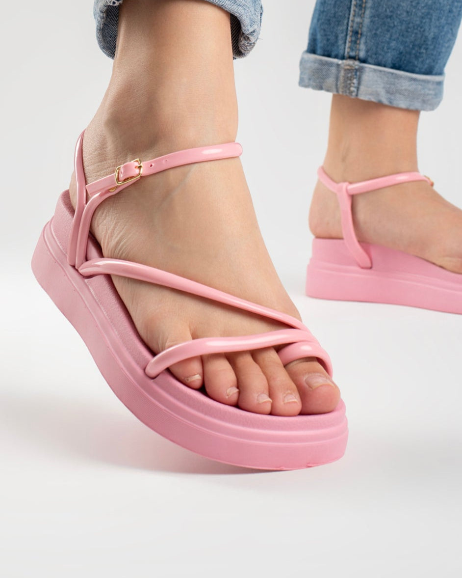 Baby Pink Star Sandália Feminino
