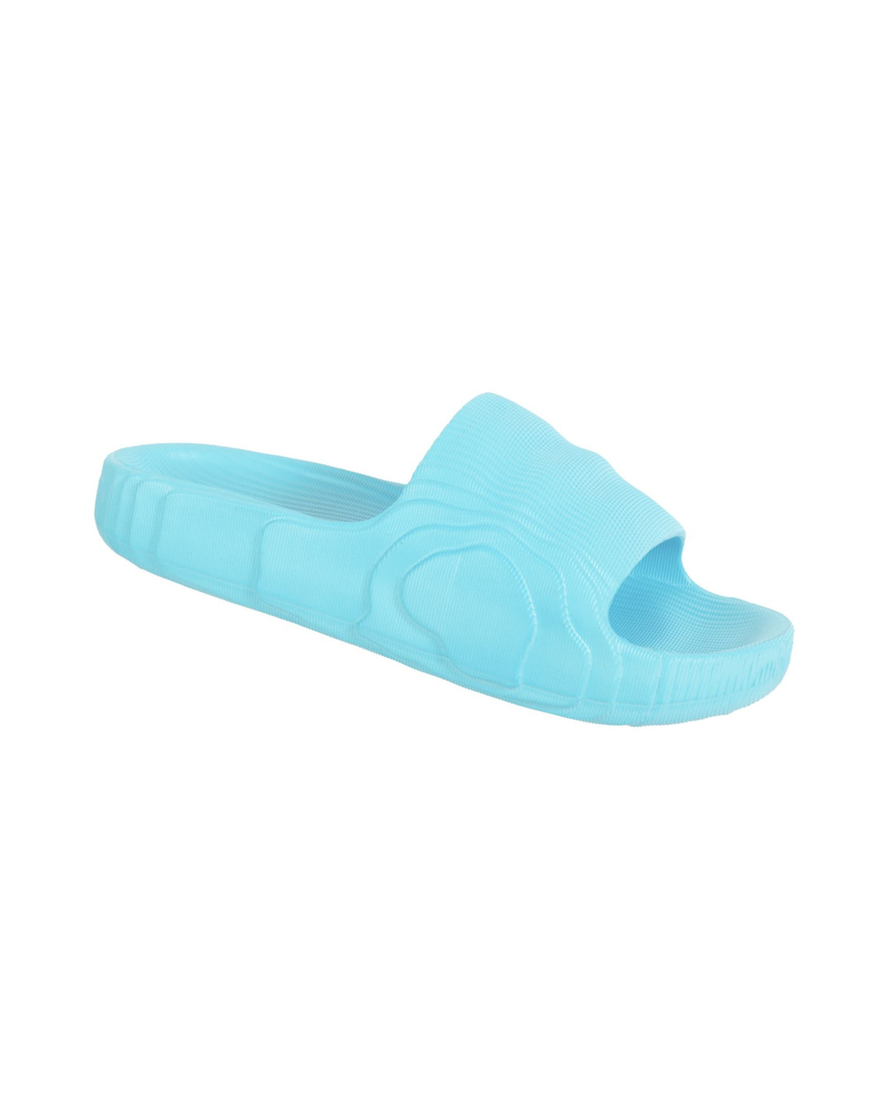 Light Blue 3D Chinelo Slide Masculino