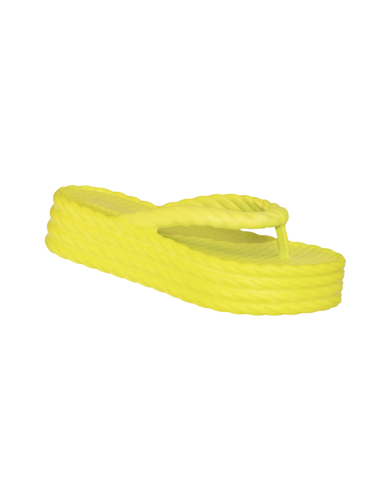 Lime Four Braid Sandália Plataforma Feminino