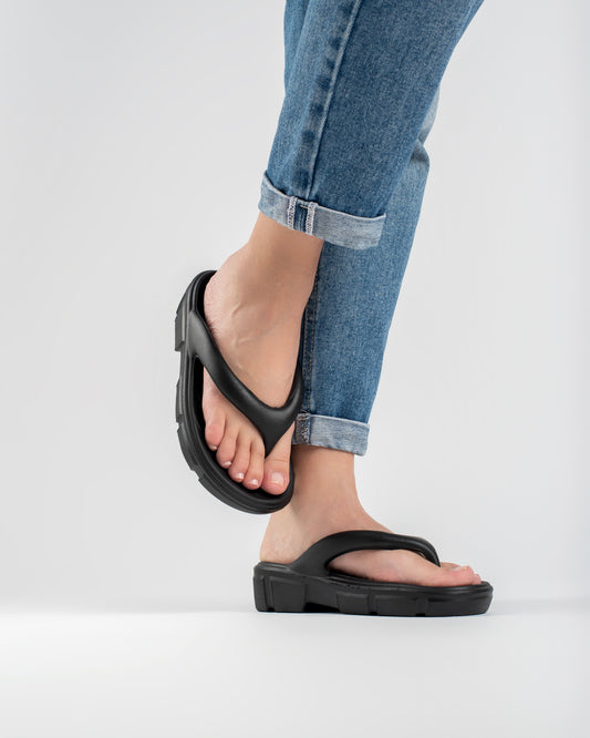 Black Cushion Tamanco Feminino