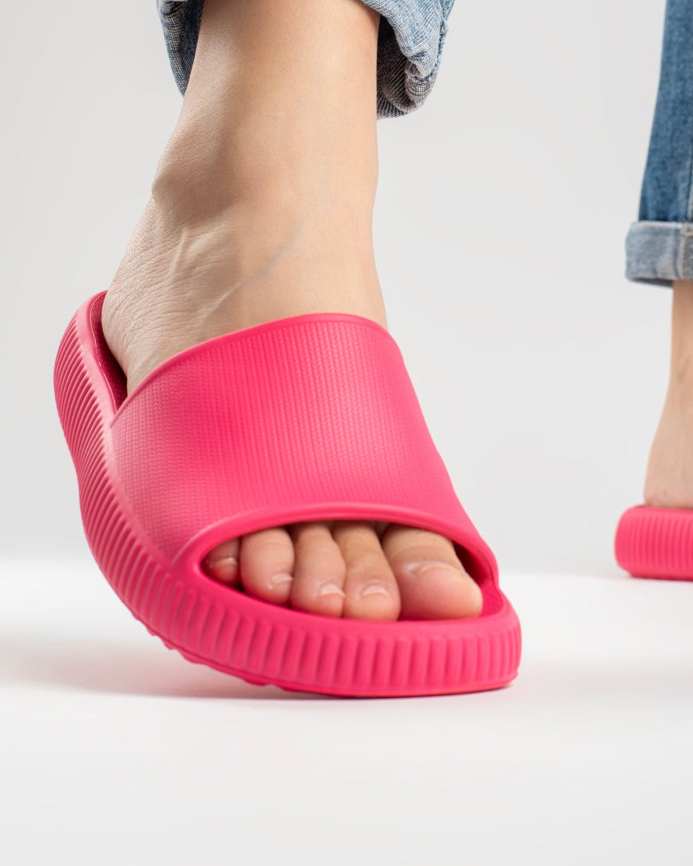Pink Cloud Chinelo Slide Feminino