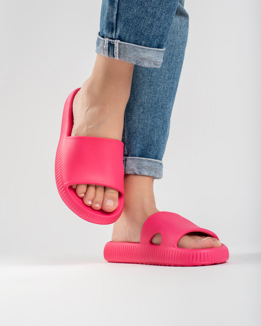 Pink Cloud Chinelo Slide Feminino