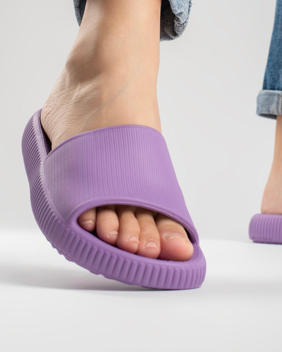Purple Cloud Chinelo Slide Feminino