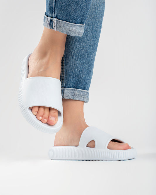 White Cloud Chinelo Slide Feminino