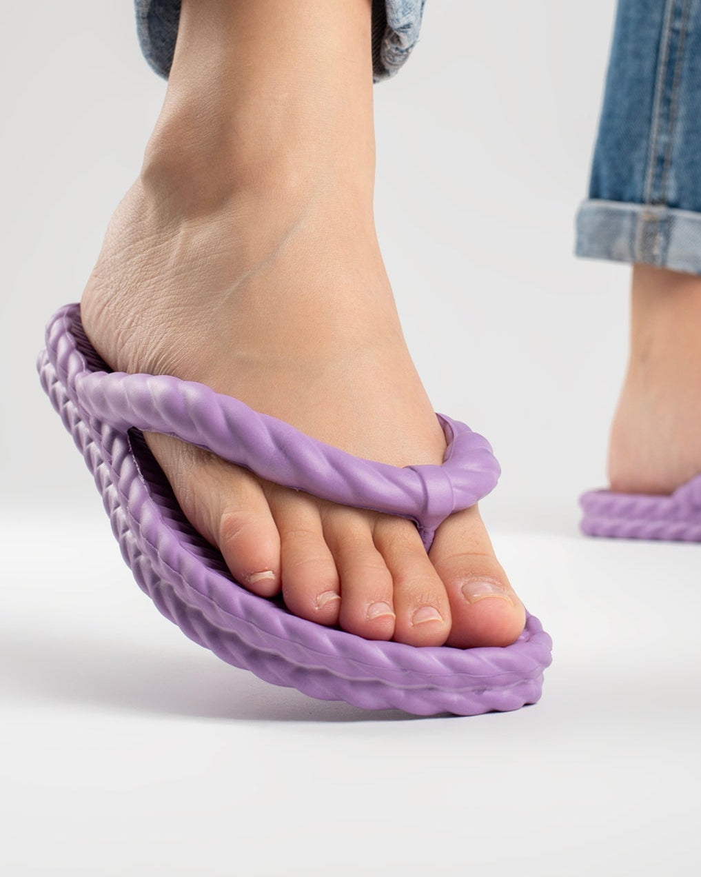 Purple Braid Chinelo Feminino