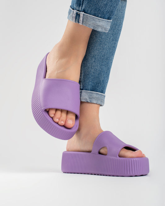 Purple Pillow Chinelo Slide Tamanco Feminino