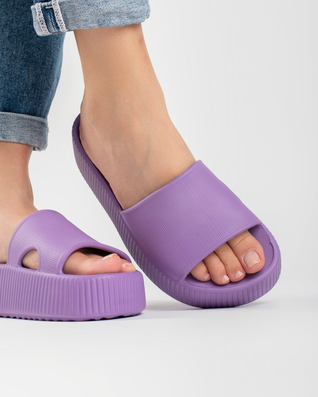 Purple Pillow Chinelo Slide Tamanco Feminino