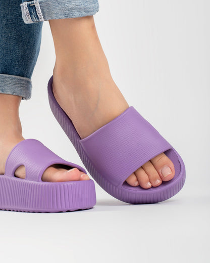 Purple Pillow Chinelo Slide Tamanco Feminino