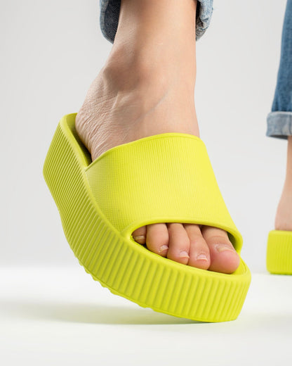 Lime Pillow Chinelo Slide Tamanco Feminino