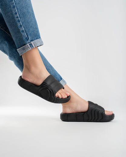 Black 3D Chinelo Slide Feminino