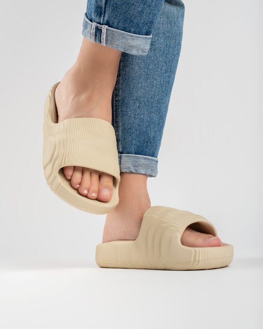 Cream 3D Chinelo Slide Feminino