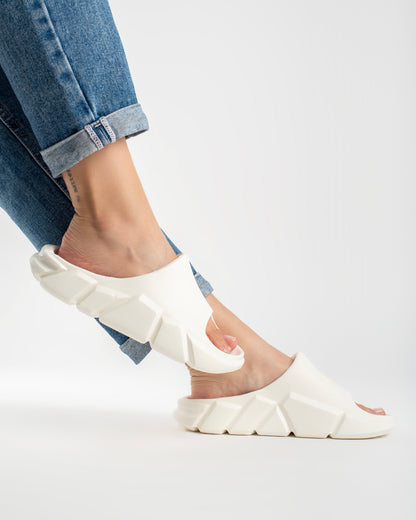 White Gravix Chinelo Slide Feminino