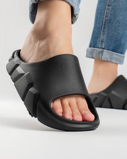 Black Gravix Chinelo Slide Feminino