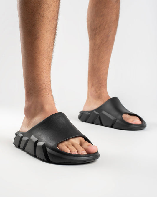 Black Gravix Chinelo Slide Masculino