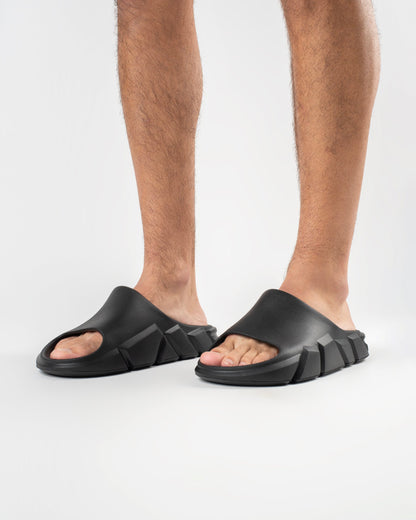 Black Gravix Chinelo Slide Masculino