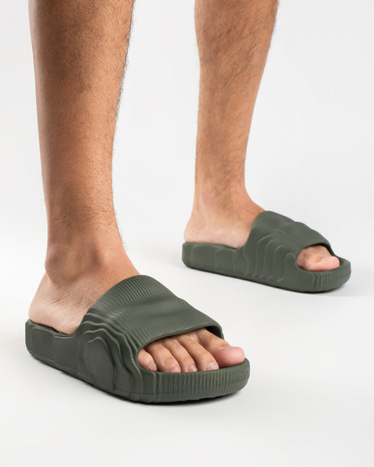 Green 3D Chinelo Slide Masculino