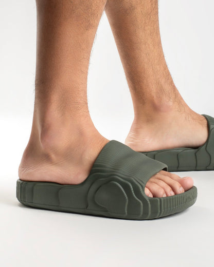 Green 3D Chinelo Slide Masculino