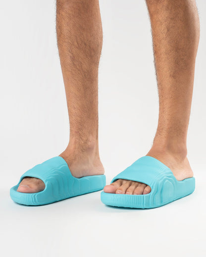 Light Blue 3D Chinelo Slide Masculino